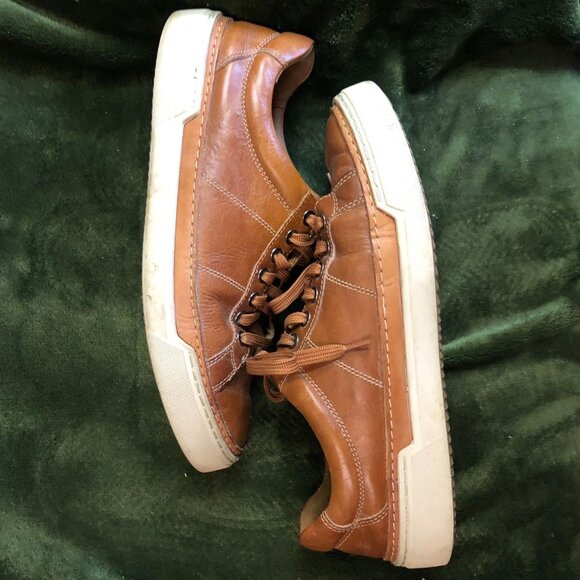 Allen Edmonds Men's Porter City Derby Lace-up Sneaker Size 8D Brown Leather - Picture 5 of 15